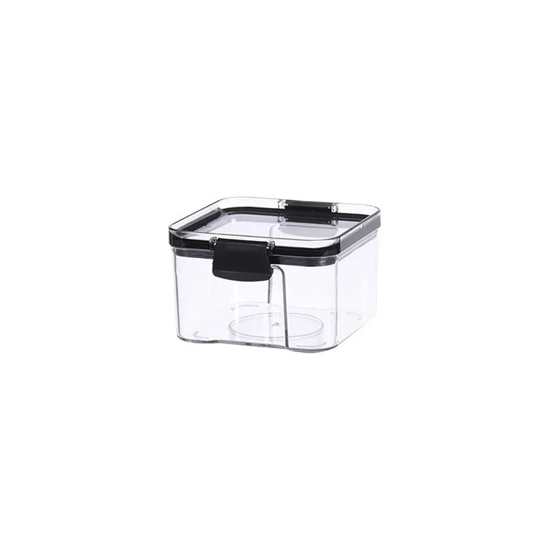 

700/1300/1800ML Food Storage Container Plastic Kitchen Refrigerator Noodle Box Multigrain Storage Tank Transparent Sealed Cans