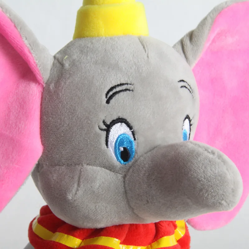2 шт./партия милая плюшевая игрушка Dumbo кукла 15-25 см мультфильм клипсы в виде слона кулон брелок подарки для детей брелок