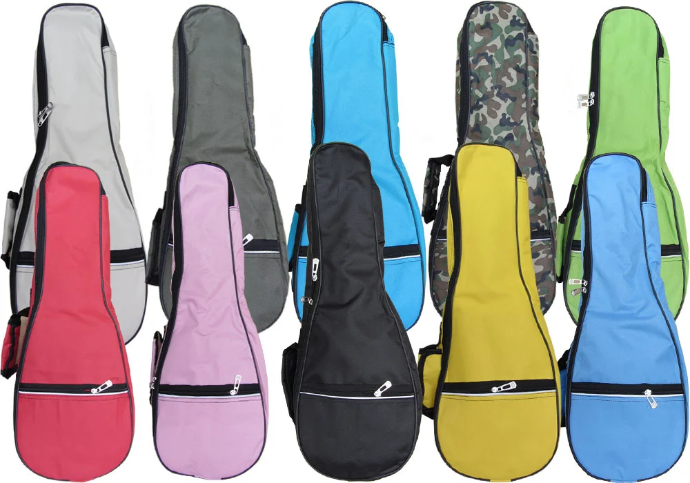 

Colorful Waterproof Soprano Concert Ukulele Bag Case Backpack 21 23 26 30 Inch Ukelele Beige Mini Guitar Accessories Parts Gig