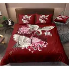 Бесплатная доставка от производителя из 3х предметов: пододеяльник набор постельных принадлежностей пододеяльник (1 наволочка односпальная кровать) китайские элементы кран красный цвет