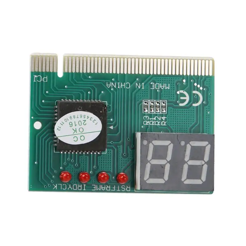 2 цифры PC PCI диагностическая карта материнская плата анализатор тестер пост для