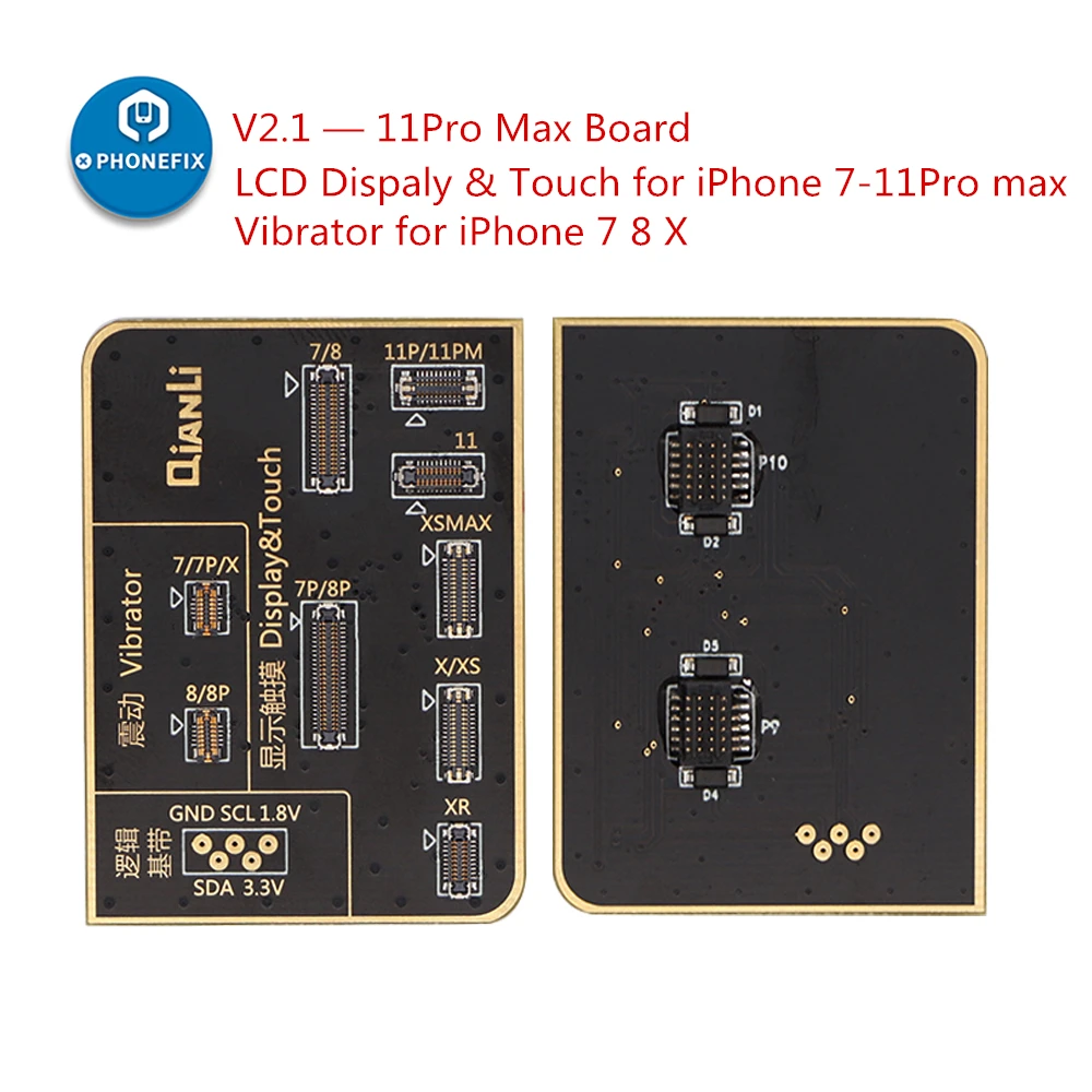 Батарея QIANLI ICopy Plus тестовая плата тепловая пластина для IPhone 11 Pro Max 12 13 XsMax Xs X Ture Tone