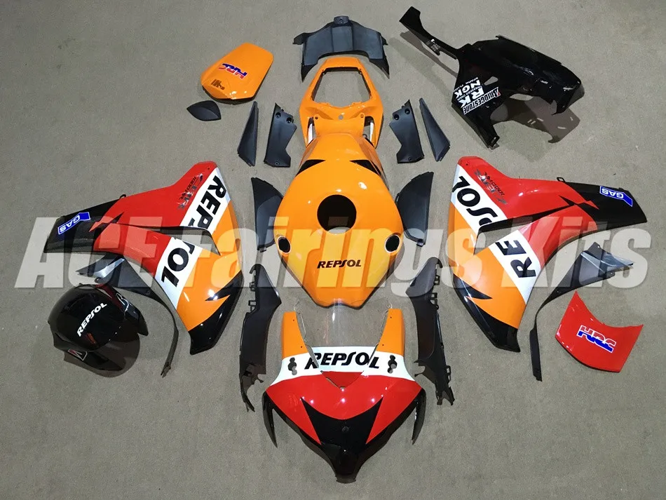 (Литье под давлением) Новый ABS полный комплект обтекателей Подходит для Honda CBR1000RR