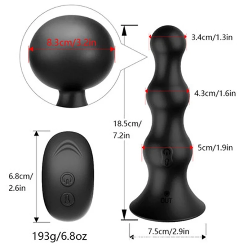 Женский Вибратор мужской массажер простаты с дистанционным управлением