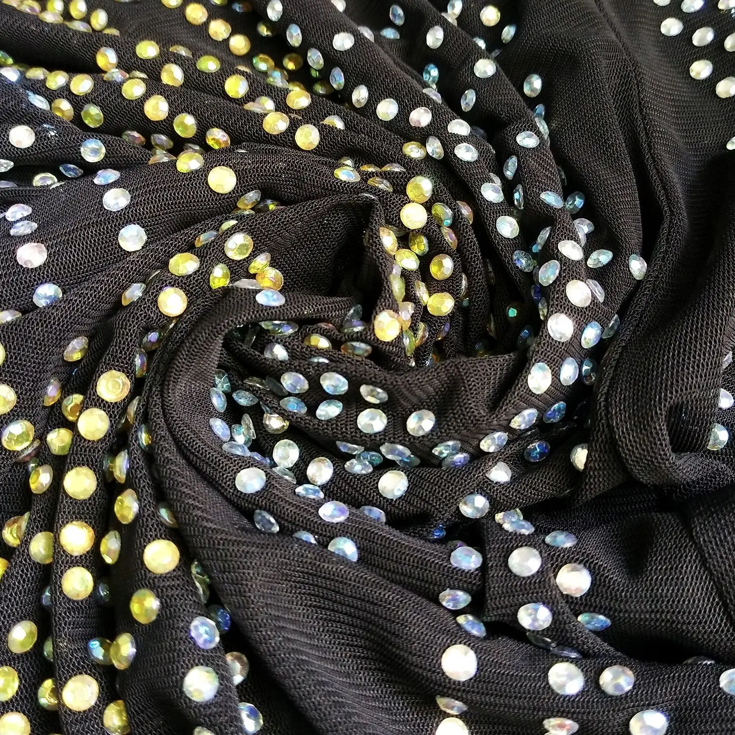 

Women Sexy V Neck Long Sleeve Black Transparent Night Club Dress Diamond Crystal Cocktail Party Dress Vestidos Cortos De Fiesta