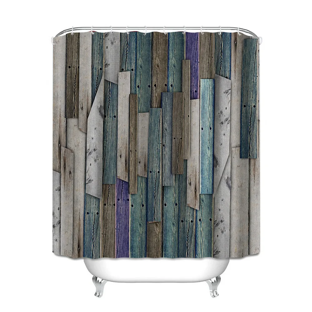 

Waterproof Grey Shower Curtain Clear Modern Bathroom Shower Curtain Plant Art Washable Tende Da Doccia Bathroom Curtain BA60