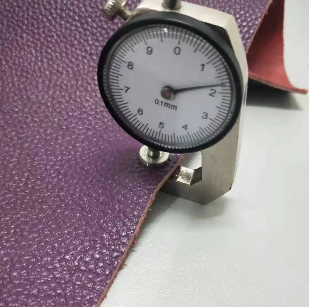 Первый слой из воловьей кожи светильник фиолетовый диван мебель прикроватная