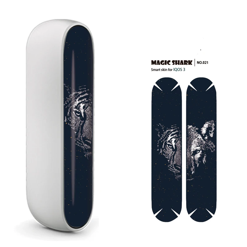 Магия акулы Новинка Череп Тигр наступает зима наклейка на мотоцикл для