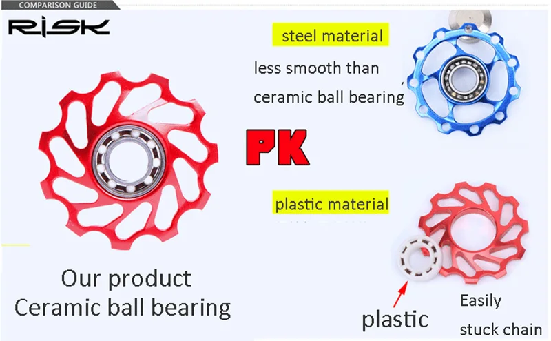 Стоп-переключатель с роликом для горного велосипеда 11 Т | Спорт и развлечения