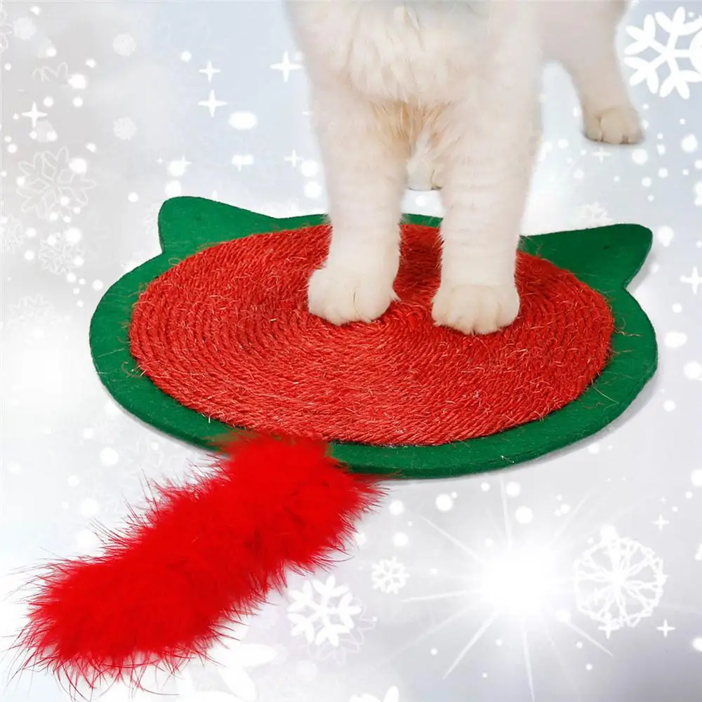 Игрушки для кошек на Хэллоуин кошачьи царапины сизаль плюш коврик игрушка