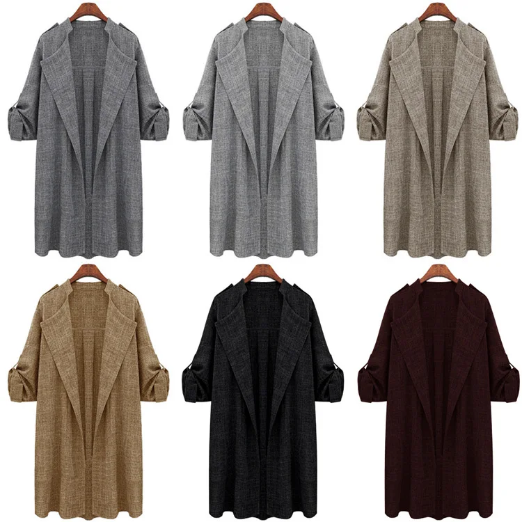 Женская длинная куртка пальто новинка 2019 модные женские длинные куртки с