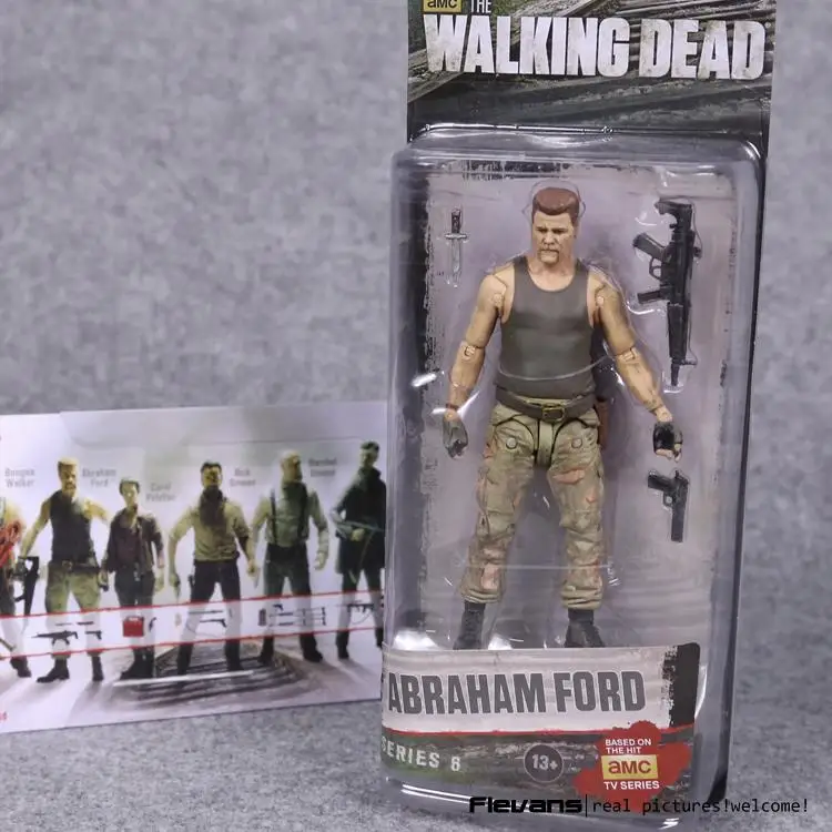 AMC TV Series The Walking Dead Abraham Ford Bungee Walker Rick Grimes Governor PVC Action Figure Collectible Model Toy | Игрушки и хобби