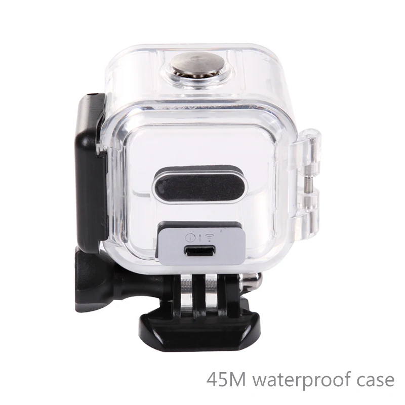 Waterproof case Защитный чехол с алюминиевой рамкой для Gopro 5 session/4 session, крепление для Gopro Session, аксессуары для камеры - Цвет: Waterproof case