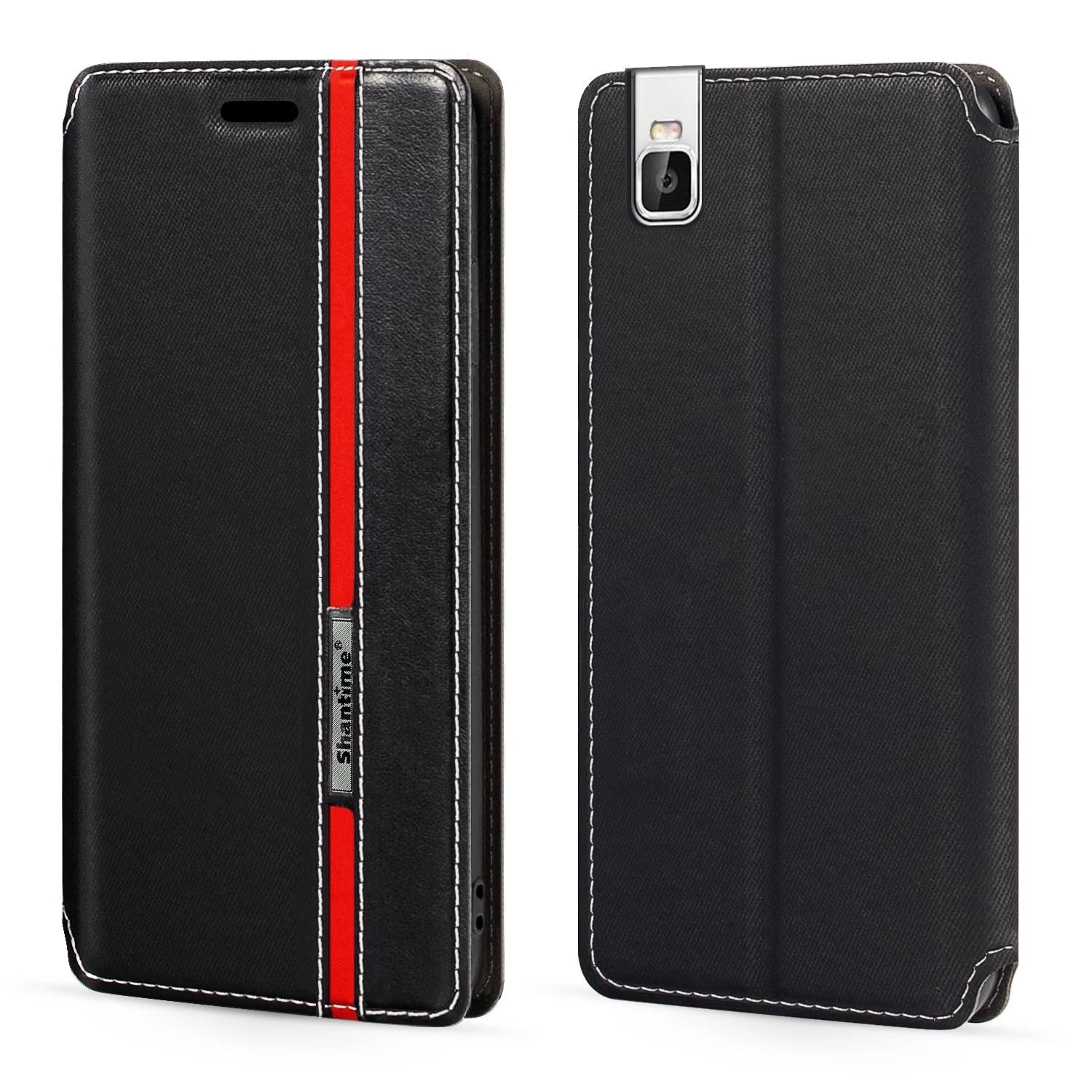 

For Huawei Honor 7i Case Fashion Multicolor Magnetic Closure Leather Flip Case Cover with Card Holder For Huawei Shot X