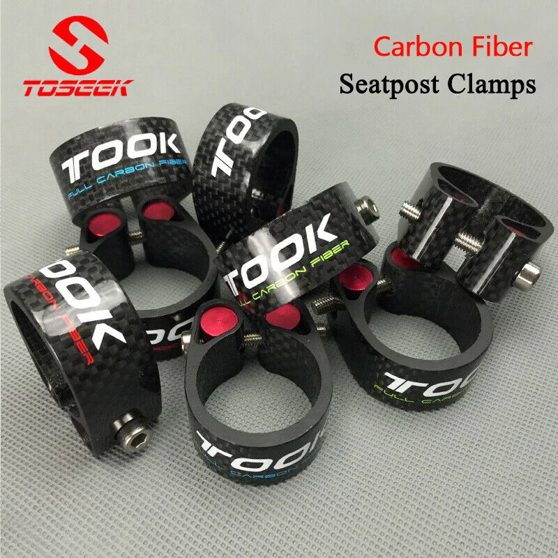 Штыри для горного велосипеда TOSEEK зажимы из углеродного волокна подседельного