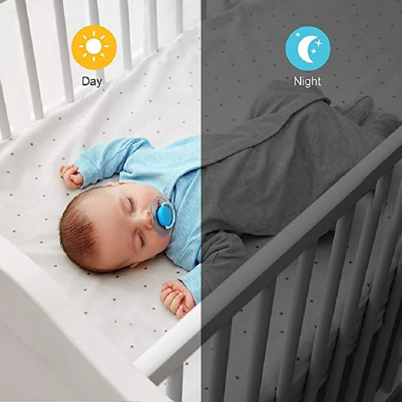 

Display Temperature Play Lullaby HD Mini IP Camera Wifi Camera Security CCTV Baby Camera Baby Monitor Tuya Smartlife APP