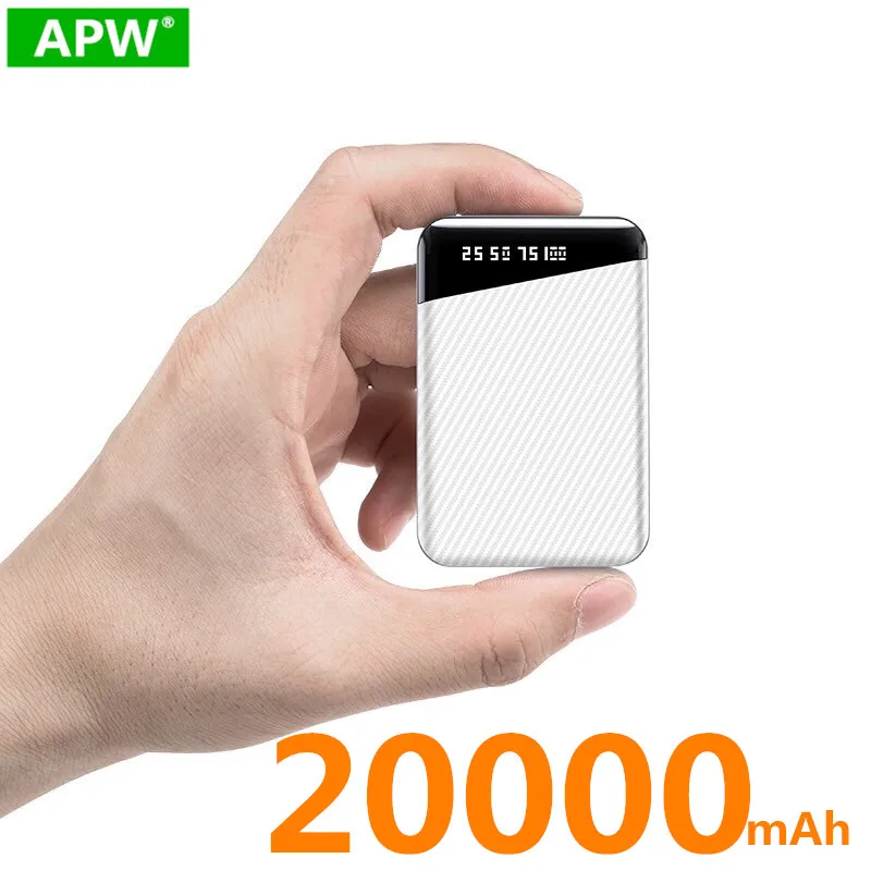 Внешний аккумулятор портативное зарядное устройство 10000 мАч для Xiaomi Mi iPhone