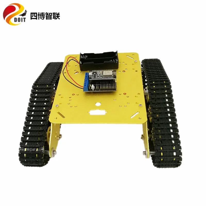 NodeMCU беспроводной контроль TS300 амортизирующий металлический умный RC робот-Бак