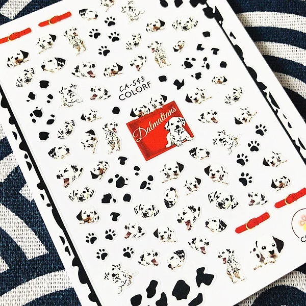 Новейшая 3d наклейка для дизайна ногтей dream fold CATS SOLO nail-111 Переводные картинки инструмент DIY Инструменты для украшения ногтей - Цвет: CA-543