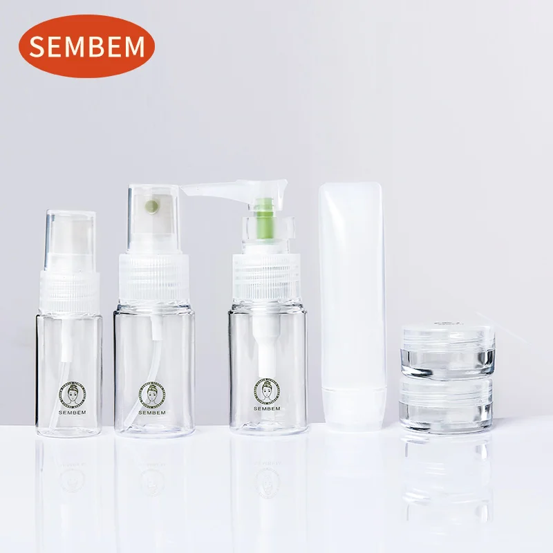 SEMBEM многоразовый набор бутылок 7 шт/3 шт портативный дорожный экологически чистый