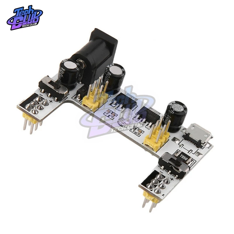 DC 7 12 В MB102 мини микро USB интерфейс макетная плата модуль питания MB 102 для Arduino DIY Kit
