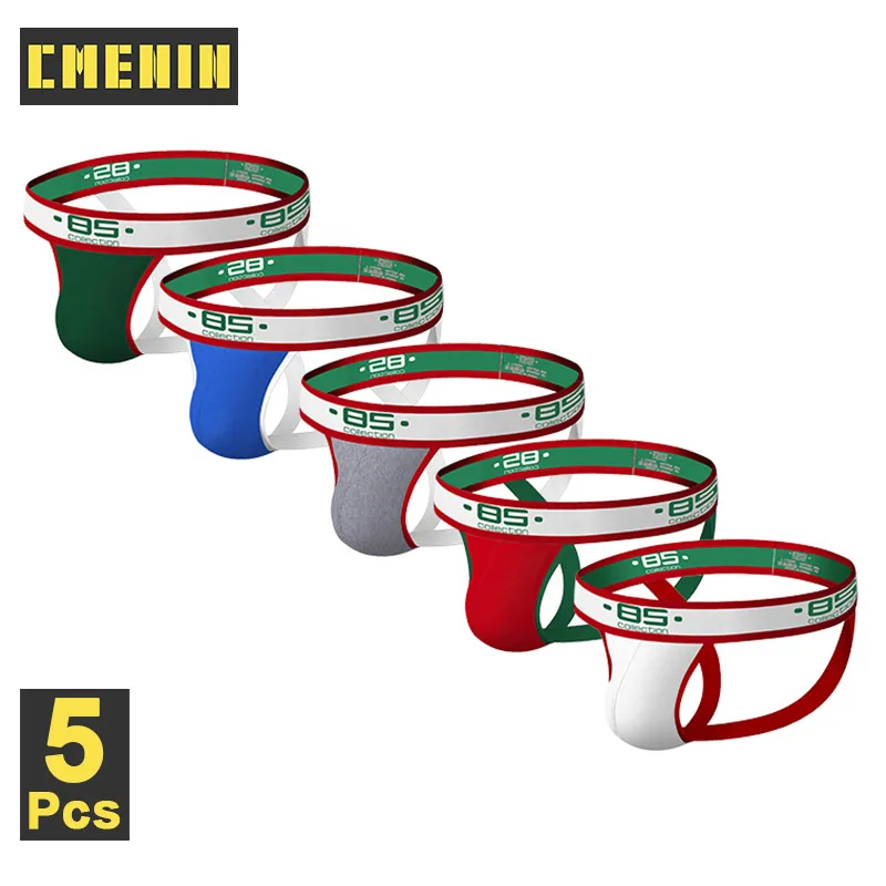 5 шт. модное сексуальное нижнее белье для геев мужские стринги и G трусы джоки