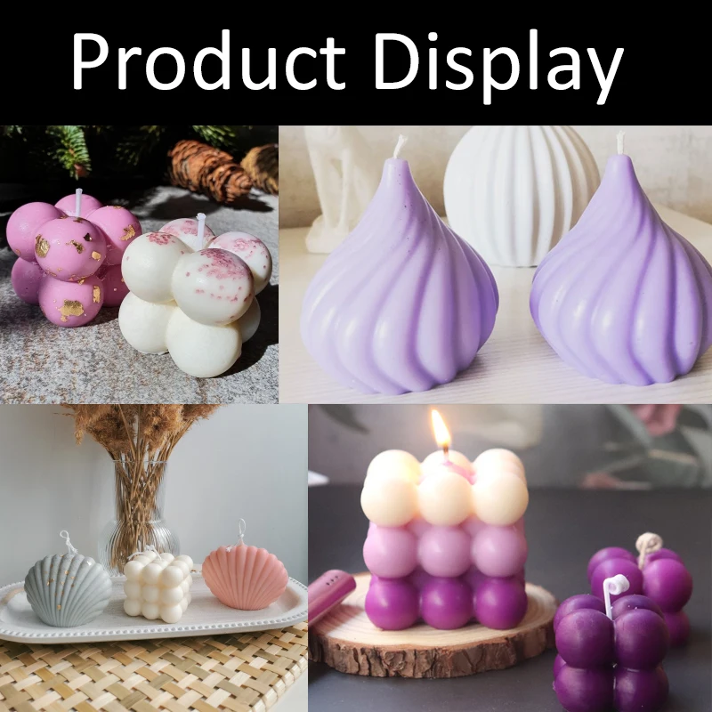 Силиконовые формы в виде кубической свечи форма для ароматизированных свечей