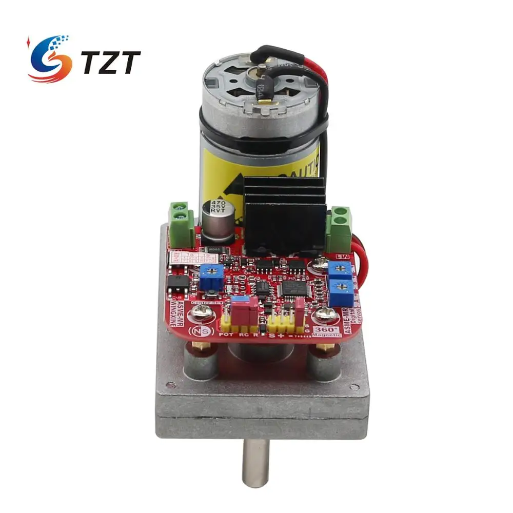 TZT сервопривод с высоким крутящим моментом DC12 24V 380 кг. См 360 градусов