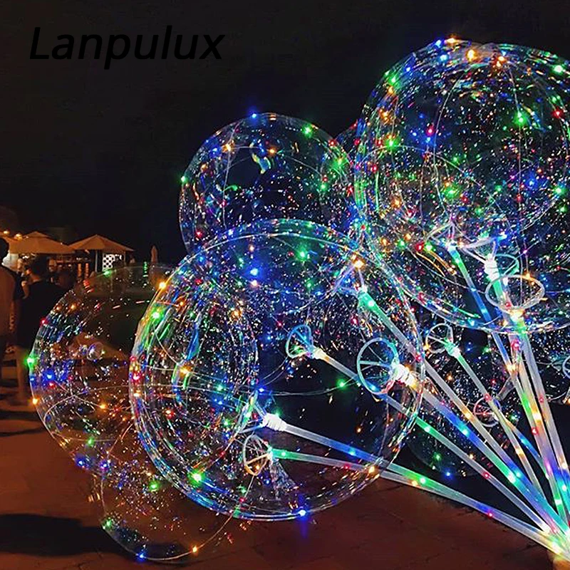 Lanpulux пузырь воздушный шар ночные светильники романтическое освещение Свадебная