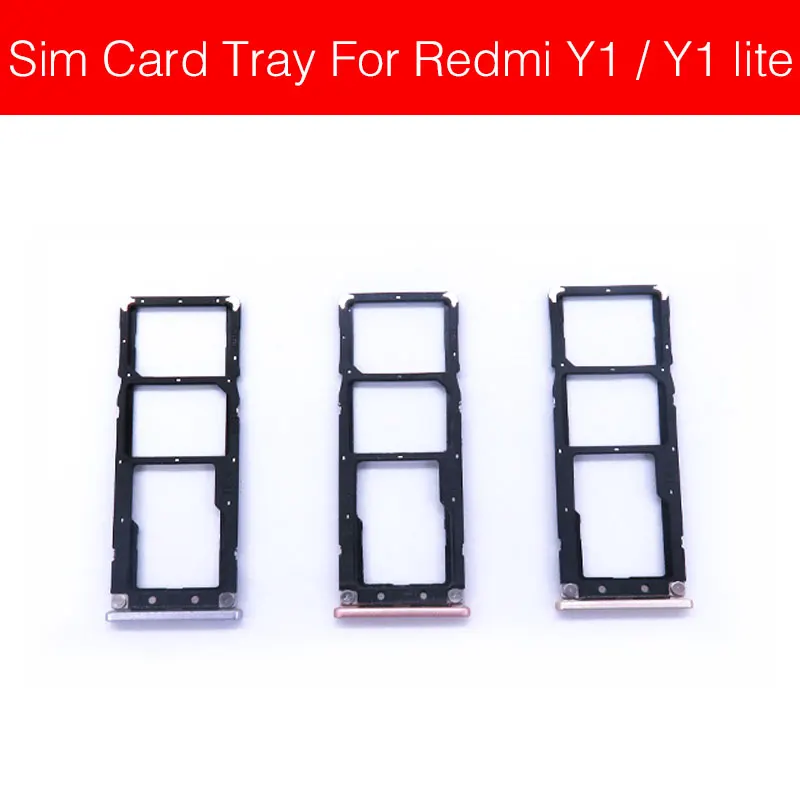 Держатель лотка для SD и SIM карт Xiaomi Redmi Note 5A Y1 Lite Prime Pro|Шлейфы мобильных телефонов| |