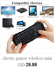 Портативная Беспроводная игровая мышь 2,4G, оптическая мышь для геймера, мыши для компьютера, ПК, ноутбука, геймера,, Прямая поставка