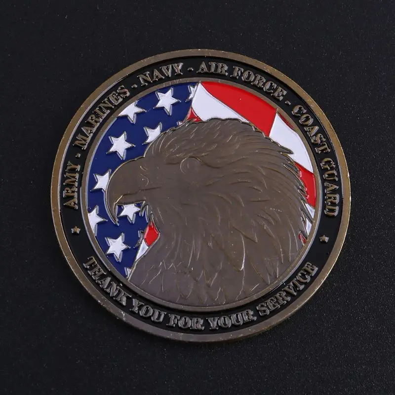 Памятные монеты американской пятилетней армии на День Благодарения подарки для