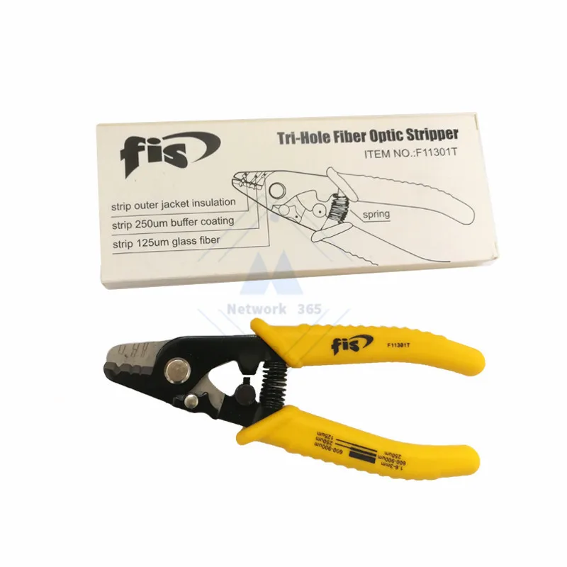 

2 in 1 Optic Fiber Stripper /Longitudinal Opening Knife /Sheath Cable Slitter SI-01 FIS Fiber stripping pliers F11301T 3 mouths