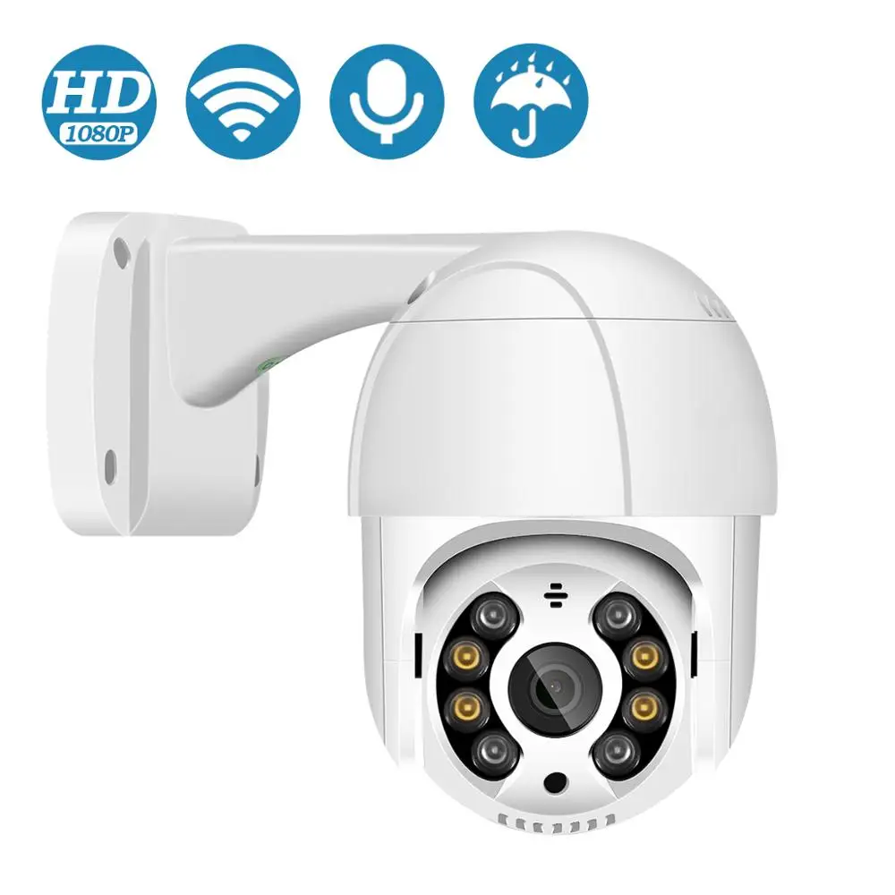 BESDER 1080P 48V POE IP Камера SD карты памяти Ai человека обнаружения наружного купола 2