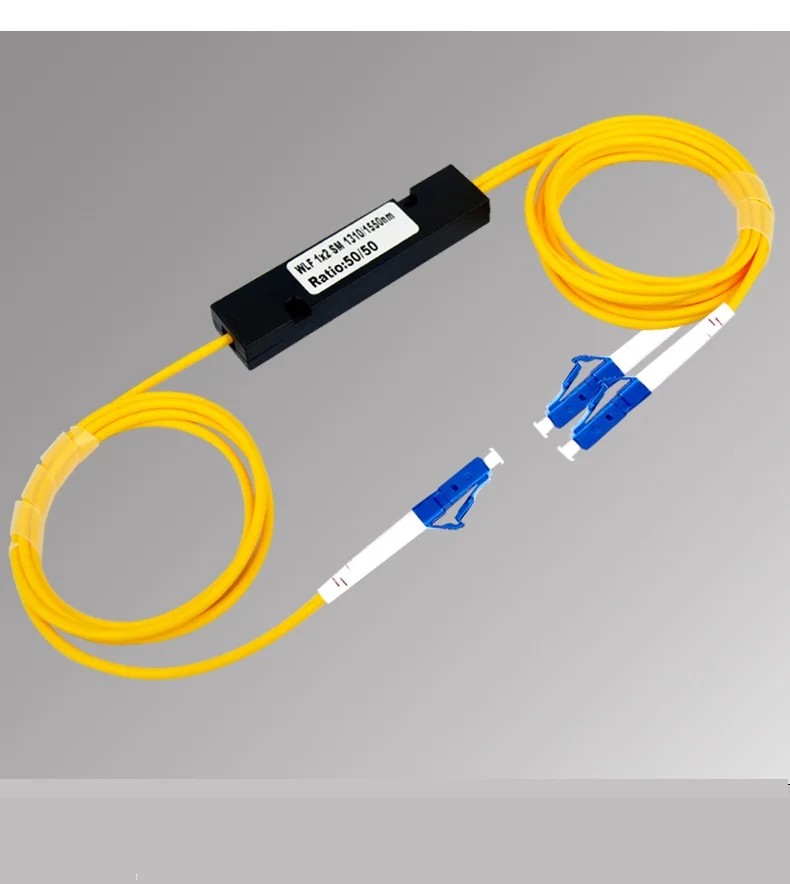 5 шт. волоконно-оптический FBT сплиттер LC/UPC разъем 1x2 SM 1310/1550nm | Мобильные телефоны и