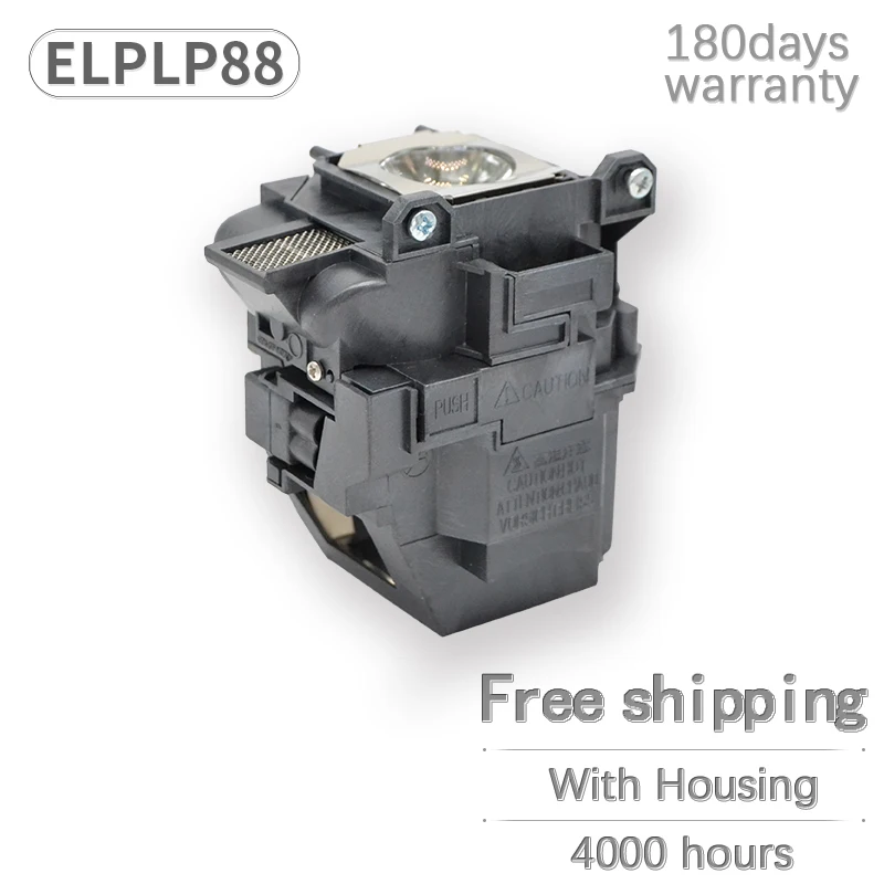 Бесплатная доставка лампы для проектора ELPLP88 Для E PSON EB 945H/EB 955WH/EB 965H/EB 98H/EB S27/EB U04 с