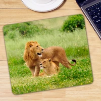 high quality animal lion desk keyboard mause mice mat gaming mouse pad anti slip natural rubber pc computer gamer mousepad