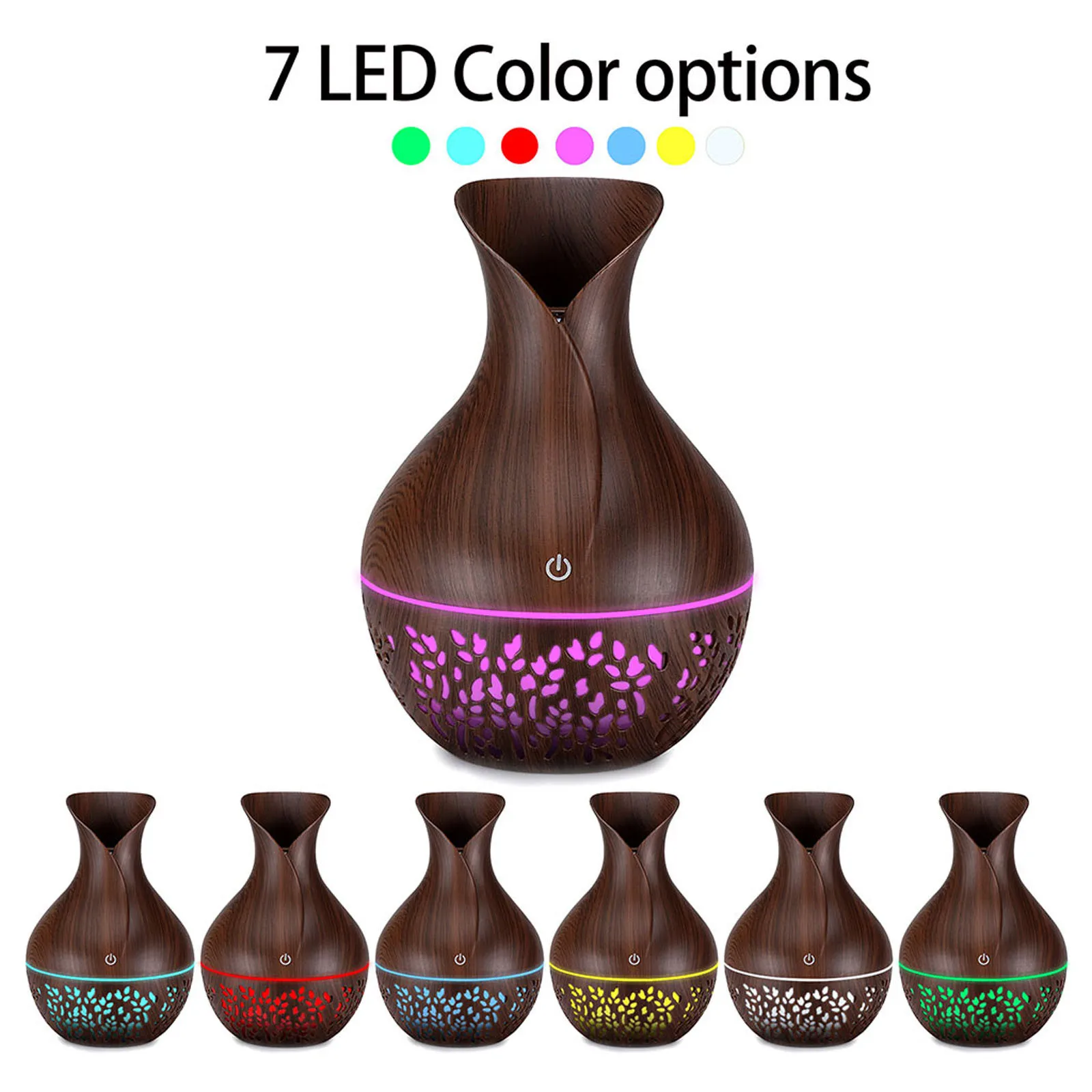 Электрический увлажнитель Usb Led ультразвуковой ароматический