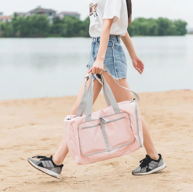 Модная дорожная Складная портативная сумка тоут для мужчин и женщин