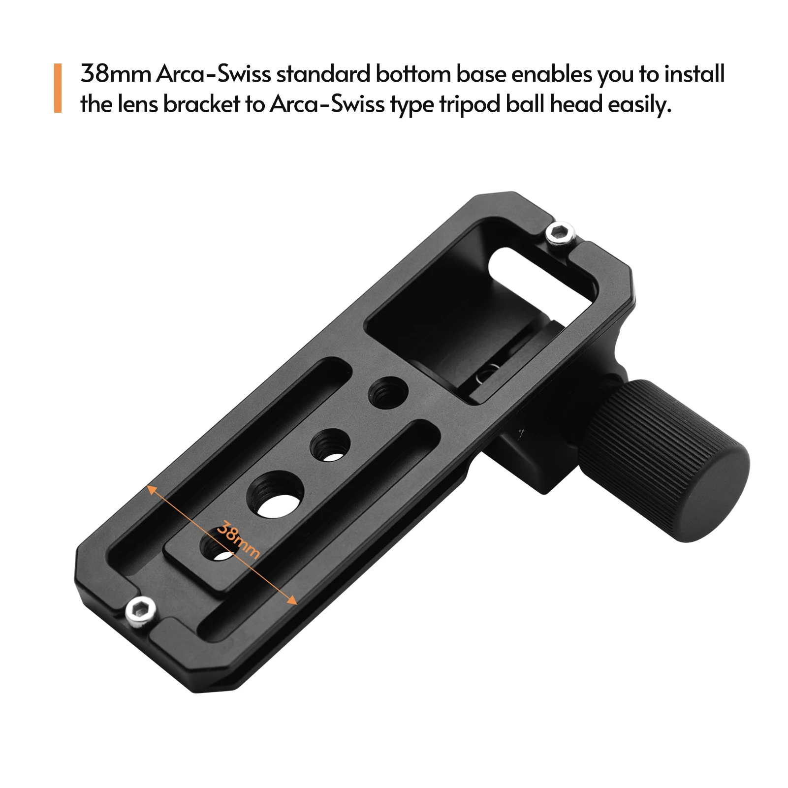 Штатив для объектива VELEDGE замена кронштейна с резьбой 1/4 дюйма 3/8 Arca-Swiss