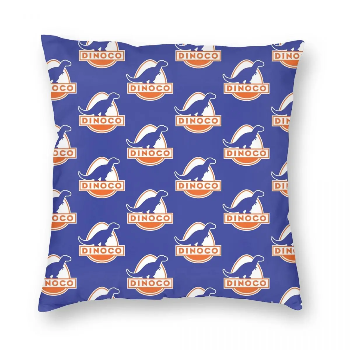 

Dinoco Cars Square Pillowcase Polyester Linen Velvet Pattern Zip Decorative Pillow Case Bed Cushion Case