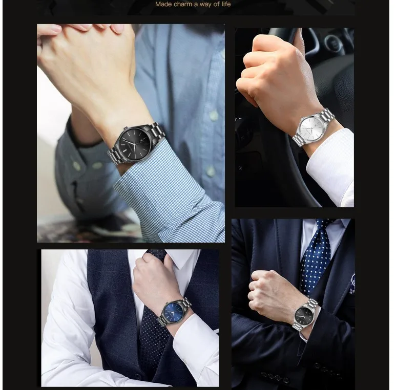 Новинка 2019 модные мужские часы MINI FOCUS Роскошные Кварцевые ведущей марки