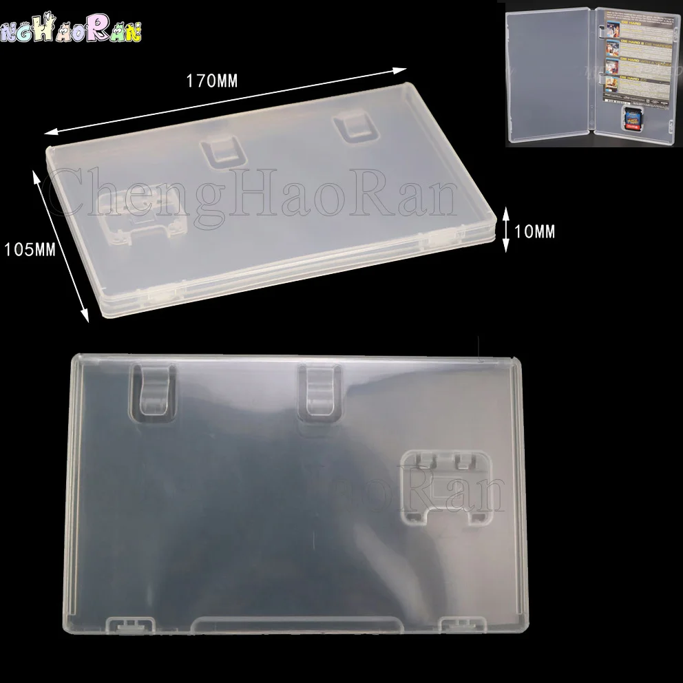 

100pcs Game Card Storage Case Box Transparent Cartridge Holder Shell For Switch NS With Book Holder For Inserted Cover