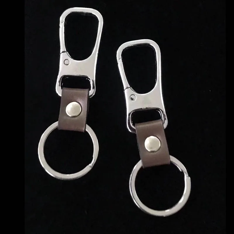 Маленький брелок для автомобиля бизнес кожаный держатель ключей EDC ключница