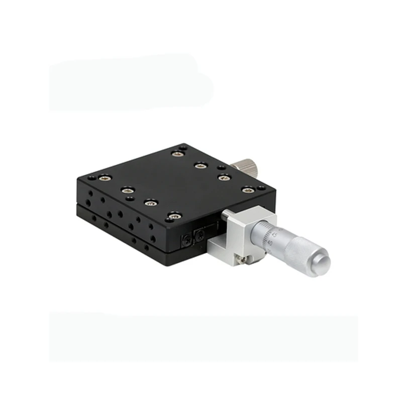 X Axis 60*60mm Knob Micrometer Sliding stage Guide Rail Type Platform Manual Displacement Table LGX60-R LGX60-L LGX60-C | Обустройство