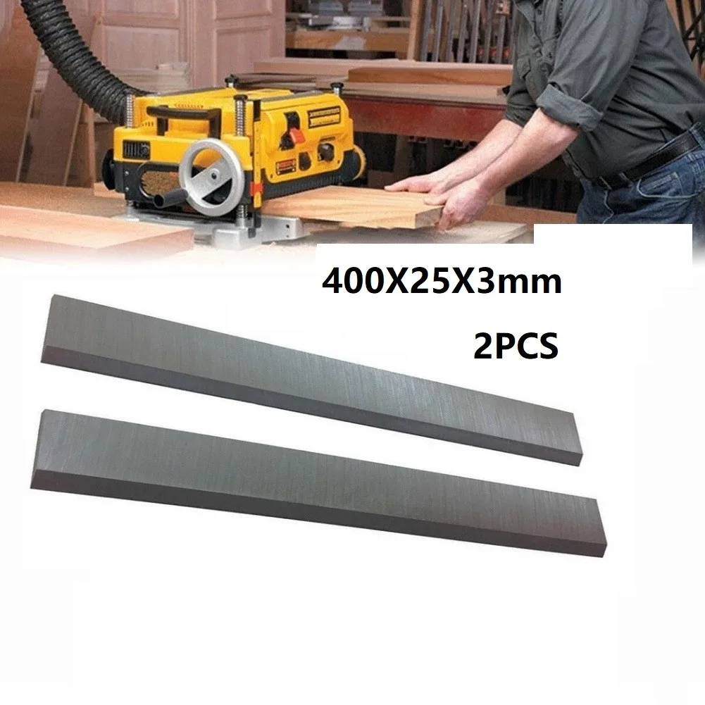 

2pcs 400mm 16Inch HSS Planer Blades Kit Replace For Grizzly G0453 & G0453P Models Woodworking Cutting Tool