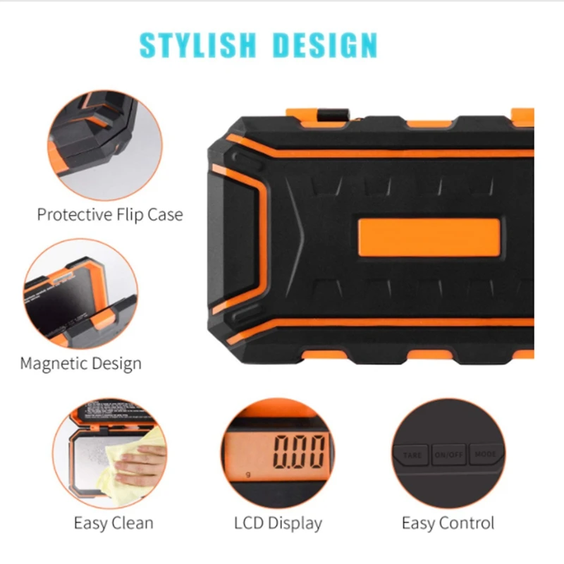 

Digital Scale,High Precision 100G x 0.01G Jewelry Gram Pocket Scale, Mini Scale with LCD Display for Food,Jewelry,Coffee