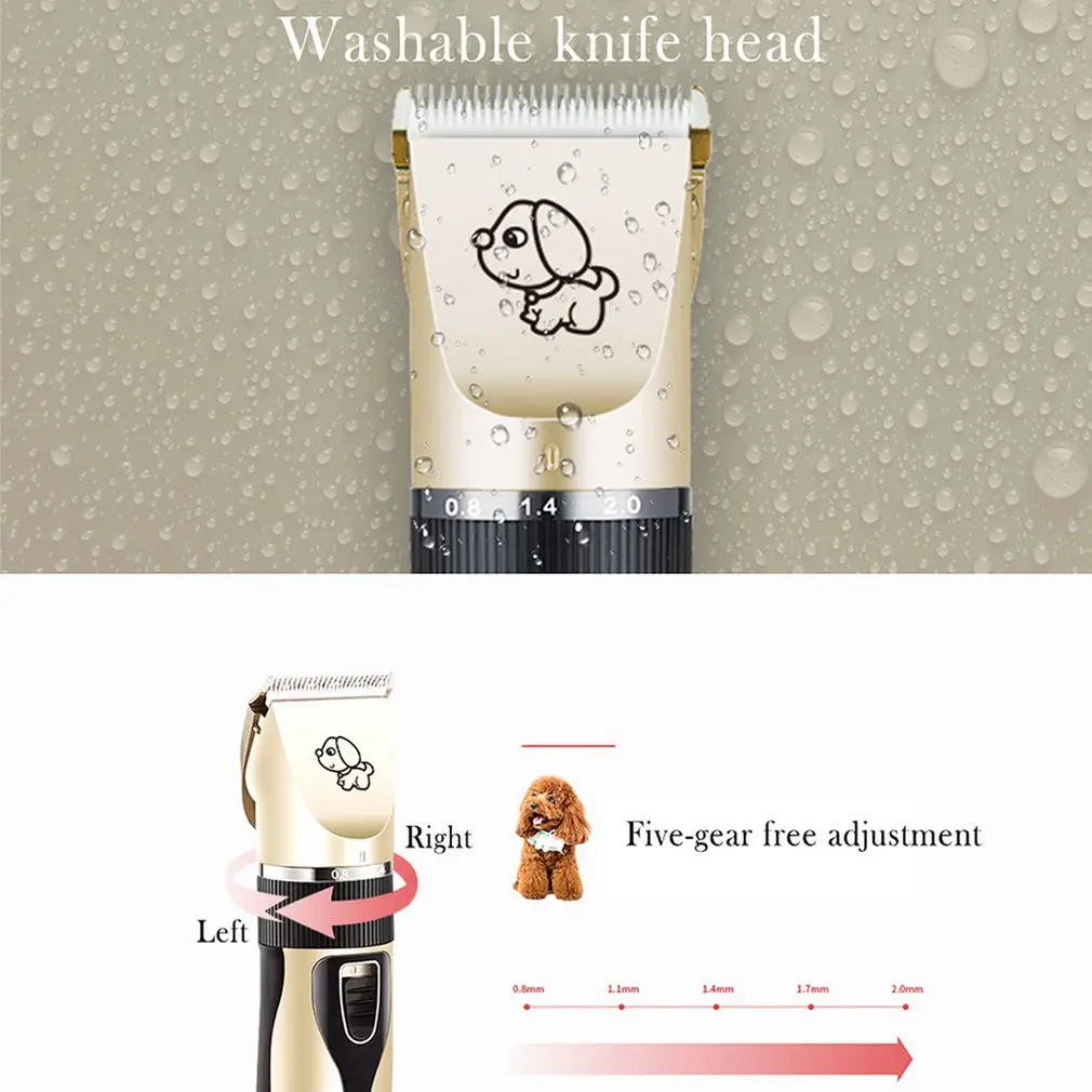 Профессиональный набор для ухода за шерстью перезаряжаемый триммер волос