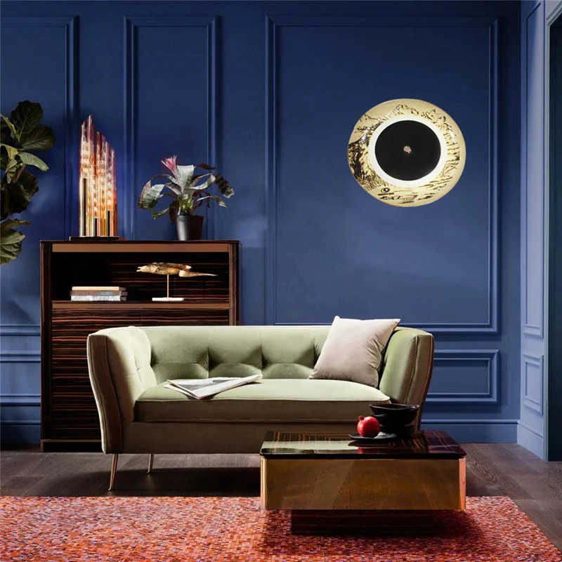 Современная светодиодная керамическая настенная лампа для спальни гостиной