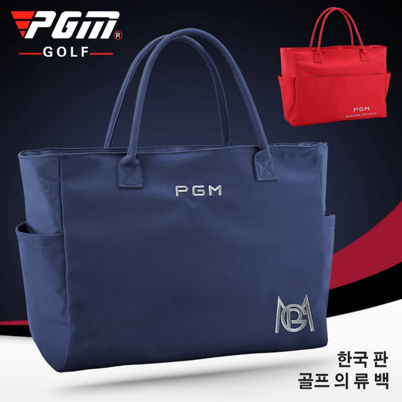 Send Accessories Ball PGM Golf Clothes Bag Ladies Luggage Bag Waterproof Korea Nylon Handbag Bag Ultra Light Portable Summer New